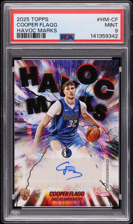 2025 Topps Flagship Real One Foilfractor Cooper Flagg ROOKIE PATCH