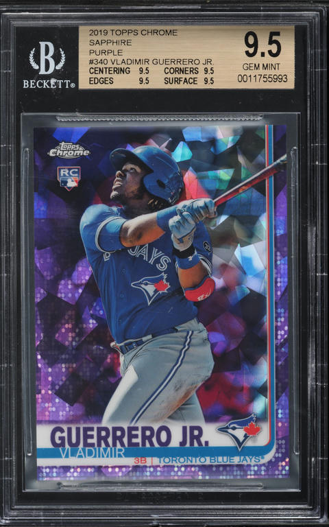 2019 Topps Chrome Vladimir Guerrero Jr. ROOKIE RC #201 PSA 10 GEM