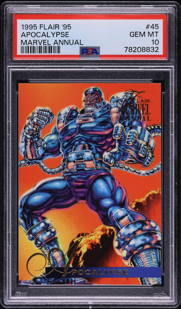 1990 Impel Marvel Universe Apocalypse #80 PSA 10 GEM MINT on