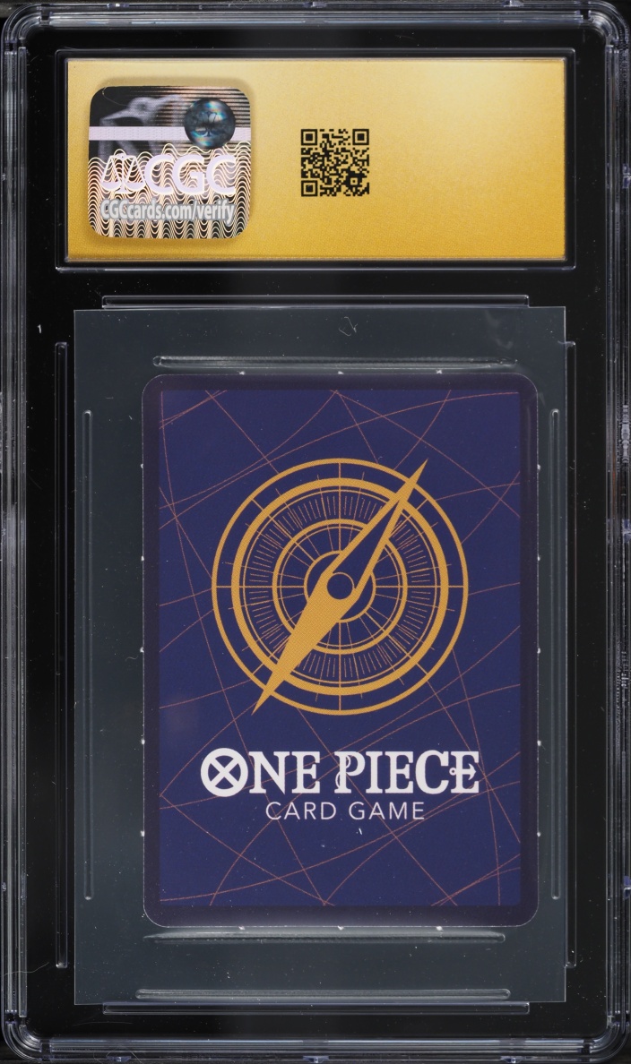 2023 One Piece Japanese Mini Deck Saikyo Foil Manga Alt Art Portgas D. Ace #OP02-013 CGC 10