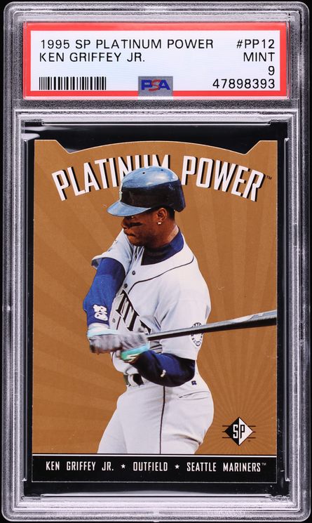 1995 SP Platinum Power Ken Griffey Jr. #PP12 PSA 9 MINT