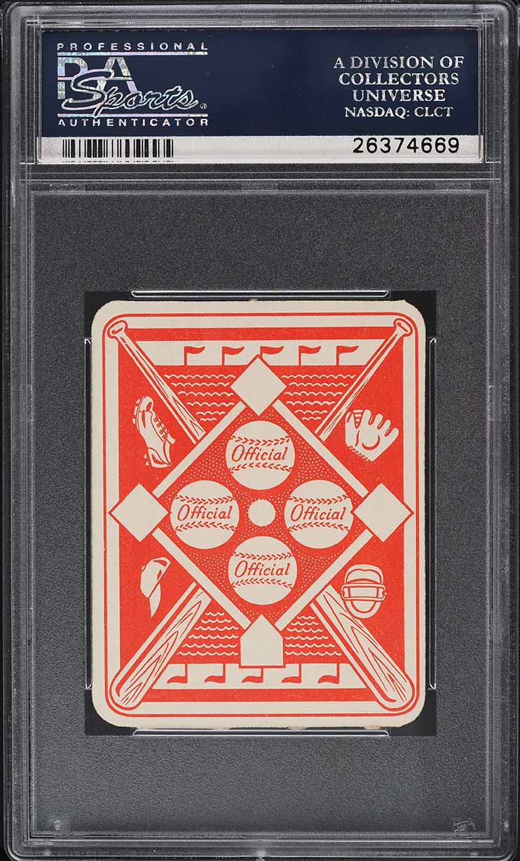 1951 Topps Red Back Cliff Chambers #25 PSA 9 MINT