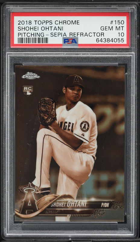Tops chrome 2018 150 SHOHEI OHTANI プリズム 2018 Topps Chrome Prizm Refractor Shohei Ohtani ROOKIE #150