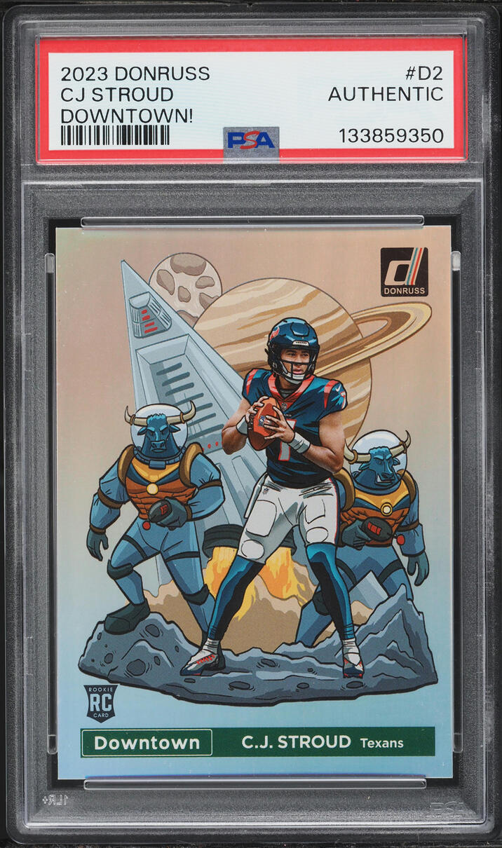 2023 Donruss Downtown C.J. Stroud ROOKIE #D-2 PSA AUTH