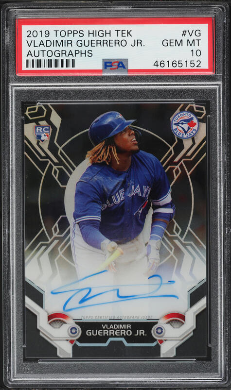 2019 Topps Chrome Update Gold Refractor Vladimir Guerrero Jr