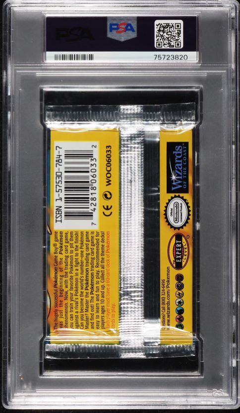 1999 Pokemon Base Set Booster Pack Charizard Art PSA 10 GEM MINT