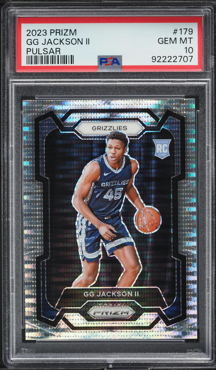 2023 Panini Prizm Pulsar GG Jackson II ROOKIE #179 PSA 10 GEM MINT