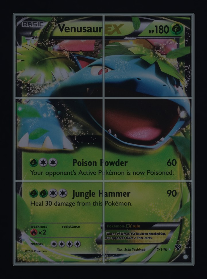 2014 Pokemon XY Venusaur EX #1 MBA AUTH