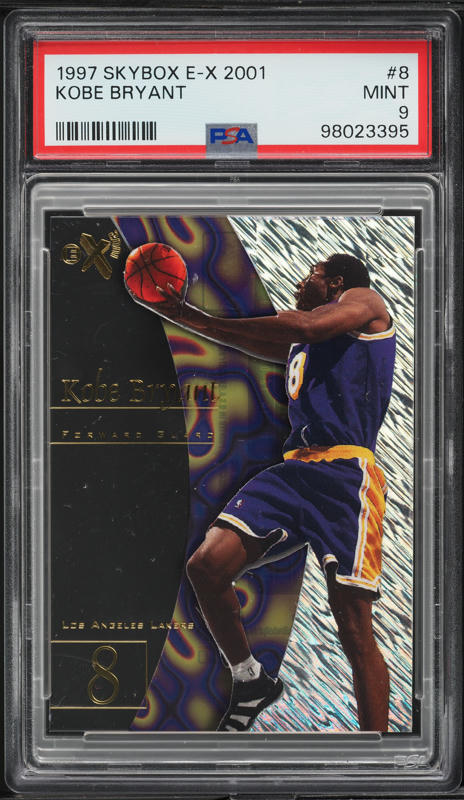 1996 Skybox E-X2000 Kobe Bryant ROOKIE #30 PSA 9 MINT on