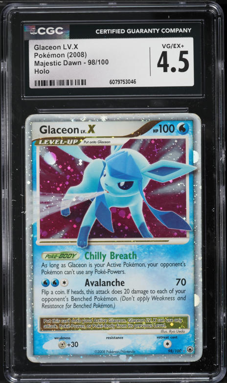 2007年 グレイシア LV.X-HOLO 1st Edition psa10 Pokemon Card Japanese Glaceon Lv.X Holo 1st Edition DP4 | eBay