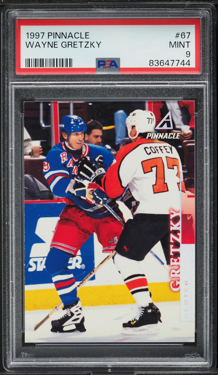 1997 Pinnacle Hockey Wayne Gretzky #67 PSA 9 MINT