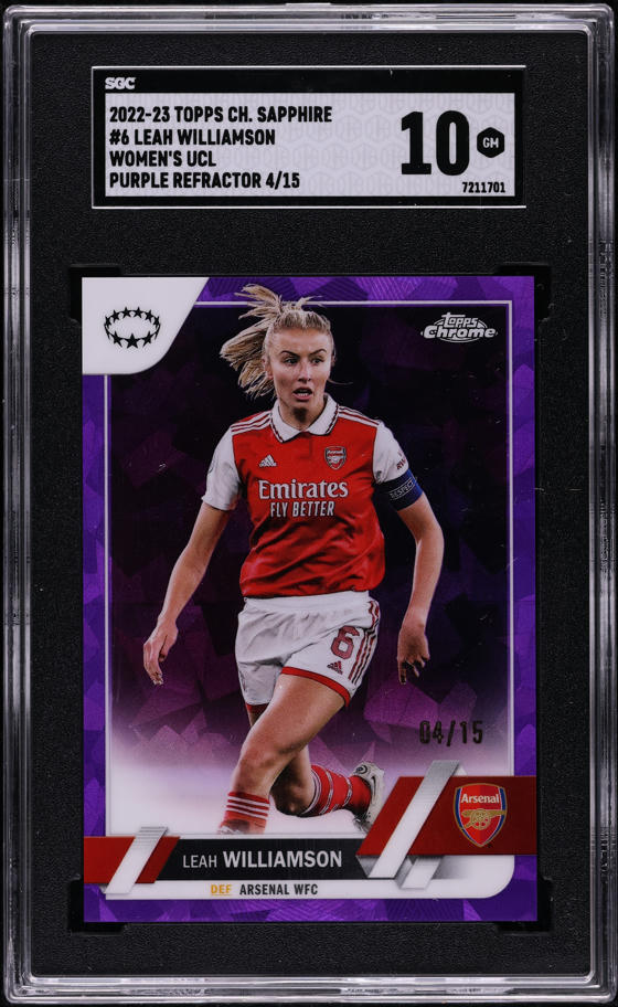 2020 Topps Merlin Chrome UEFA Gold Atomic Victor Osimhen ROOKIE