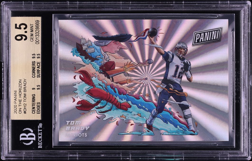 2020 Panini On The Horizon Tom Brady #OH-2 BGS 9.5 GEM MINT