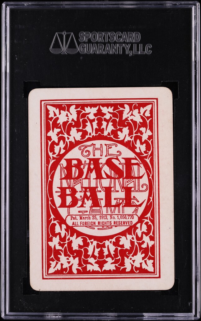 1913 National Game Walter Johnson SGC 7 NRMT