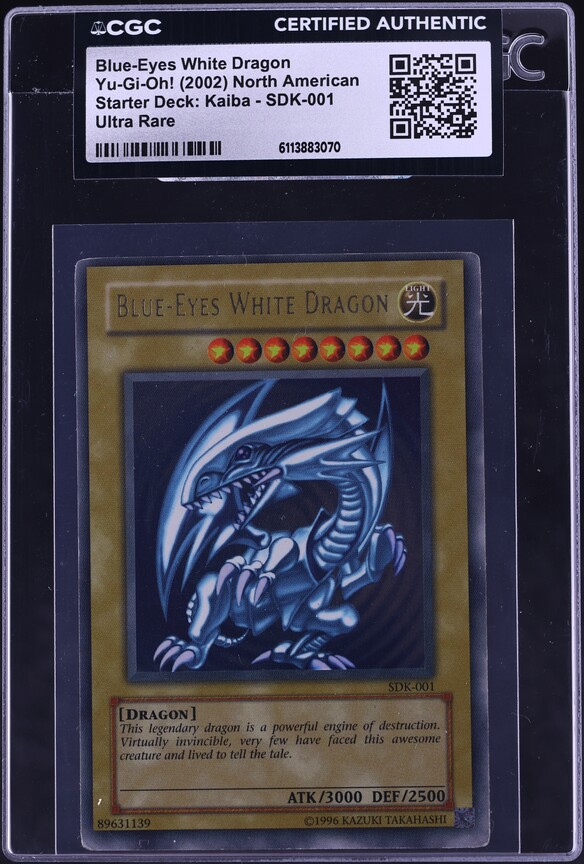 2002 Yu-Gi-Oh! Magic Ruler Serpent Night Dragon #MRL-103 PSA 10