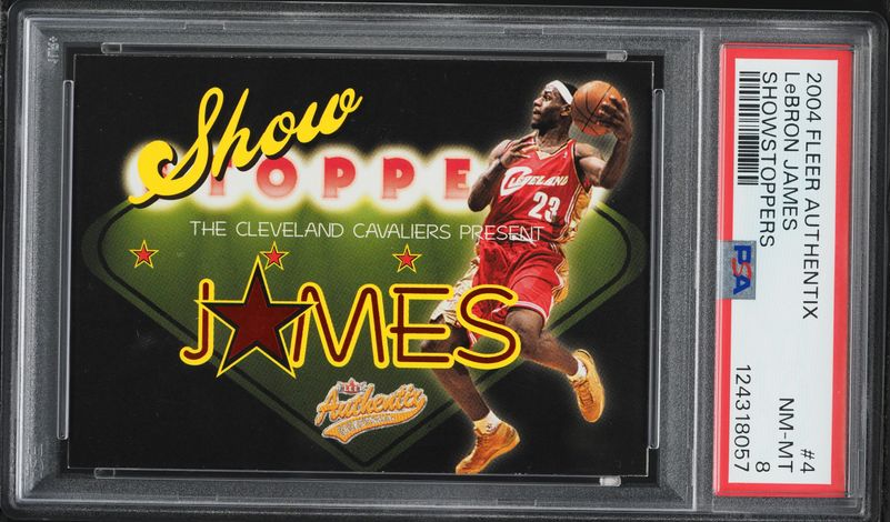 2004 SP Signature Edition Signatures Gold LeBron James AUTO 1/10