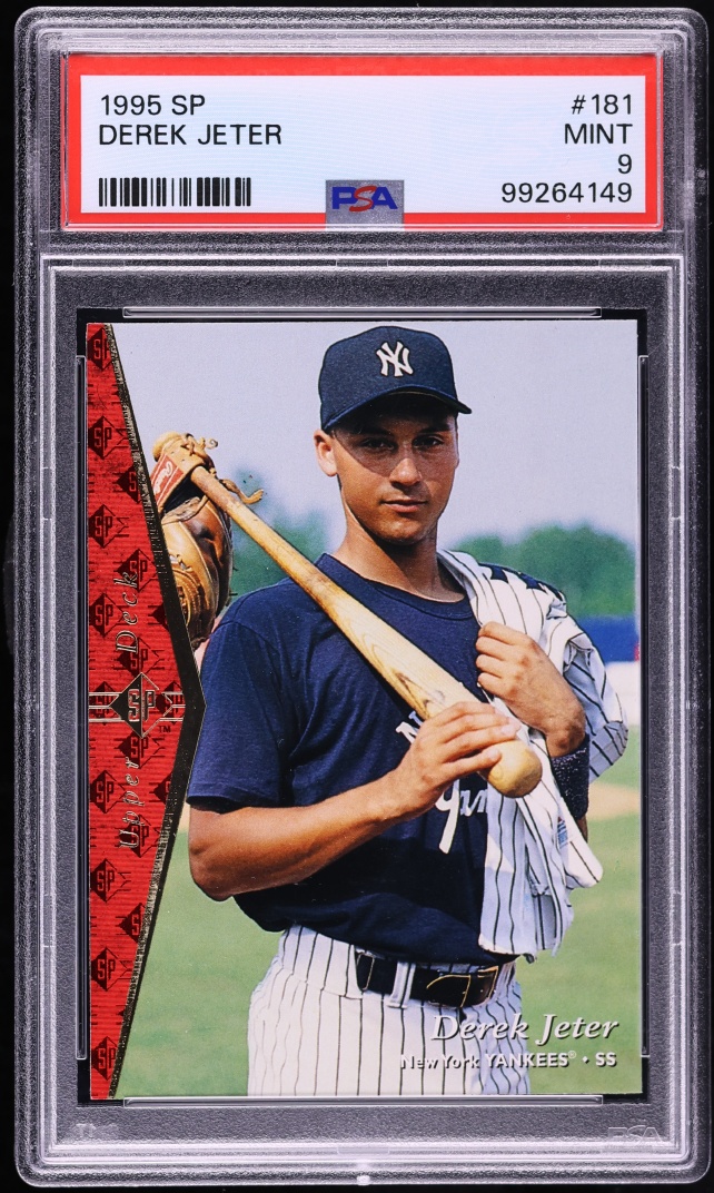 1995 SP Derek Jeter ROOKIE #181 PSA 9 MINT
