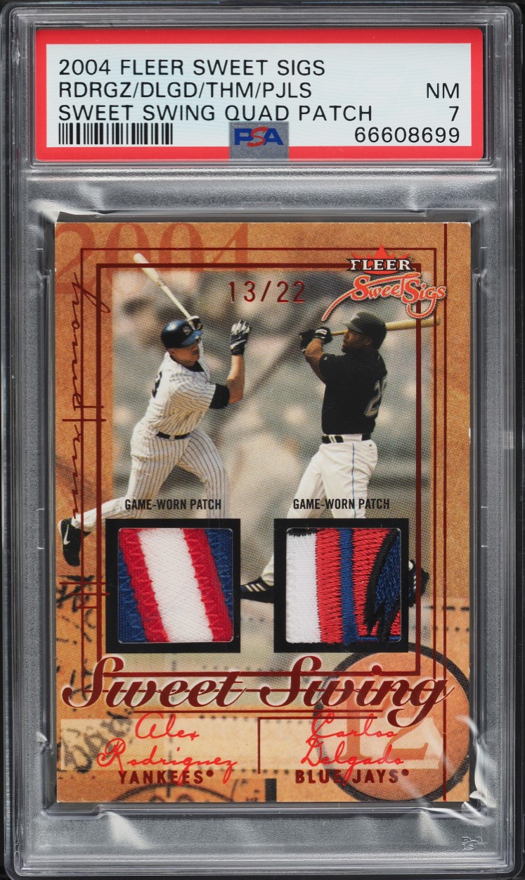 2004 Ultra Gold Medallion Die-Cut Albert Pujols #71 PSA 9 MINT on