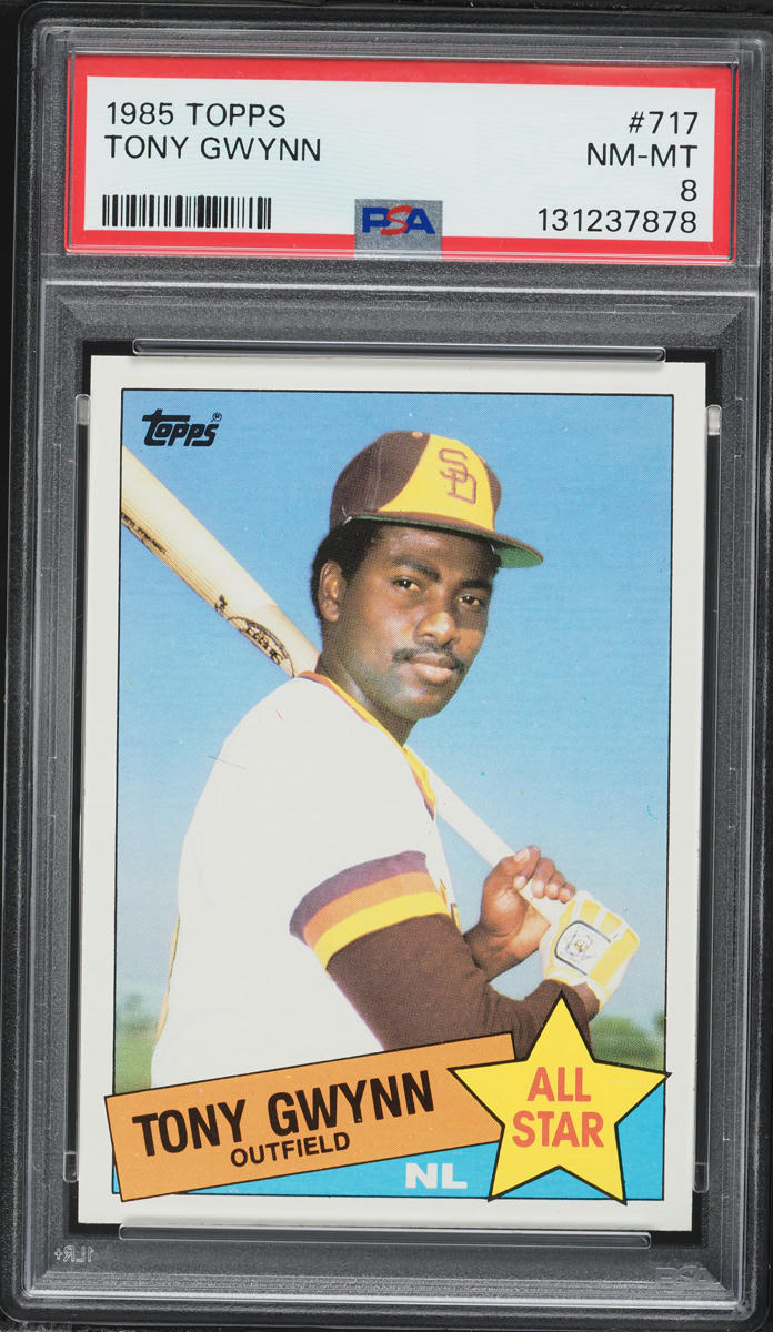 1985 Topps Tony Gwynn #717 PSA 8 NM-MT