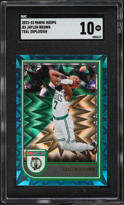 PANINI NBAカード PRIZM JAYLEN BROWN #44 送料無料 中古 IT1 Jaylen Brown 2016 Prizm #44 Starburst Price Guide - Sports