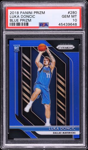 2018 Panini Chronicles Playoff Luka Doncic ROOKIE #183 PSA 9 MINT