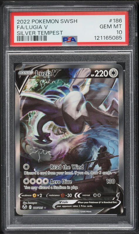 2022 Pokemon Sword & Shield Lost Origin Alt Art Giratina V #186