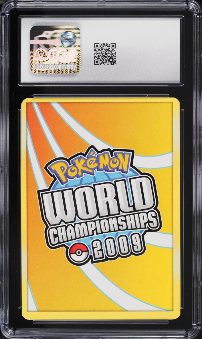 2009 Pokemon World Championship Decks Crowned Tiger Tsubasa Nakamura Unown G #57 CGC 9 MINT