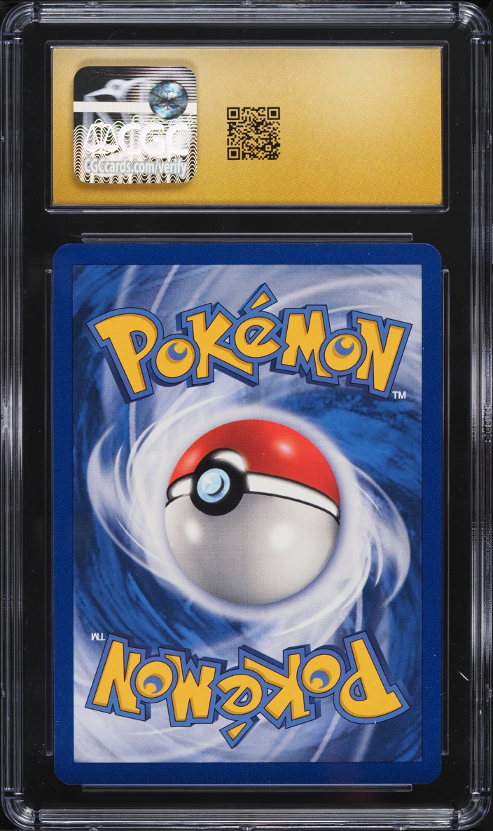 2000 Pokemon League Black Star Promo Team Rocket's Meowth #18 CGC 10 PRISTINE