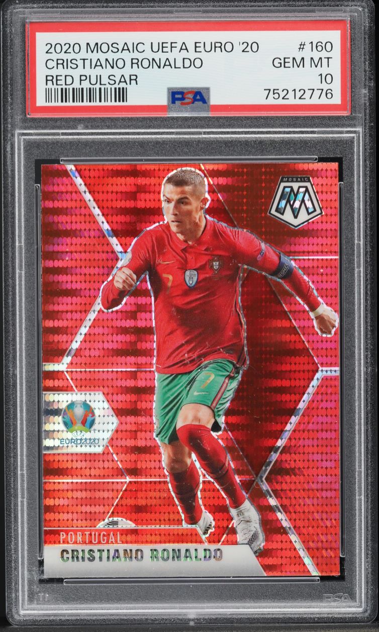 2019 Panini Fifa 365 Adrenalyn Xl Cristiano Ronaldo #3 CGC AUTH on
