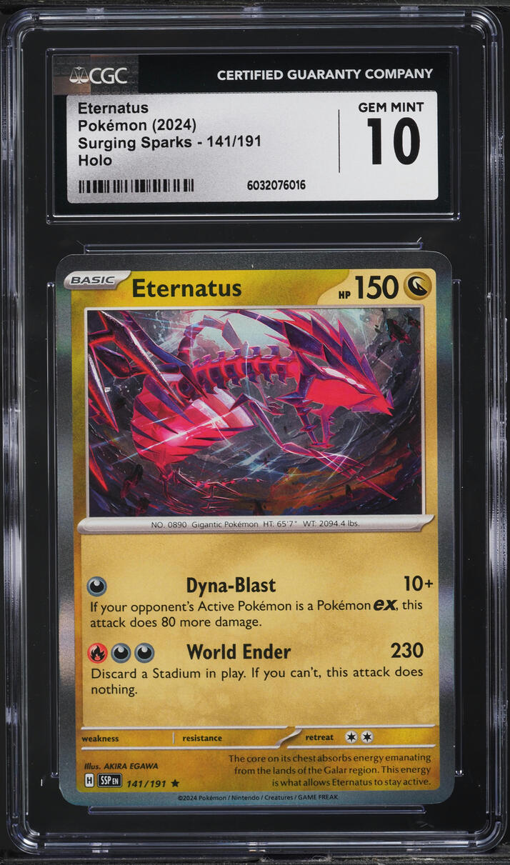 Carta Pokémon Eternatus Rara Foil | Shopee Brasil