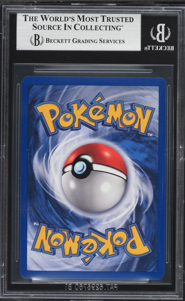 1999 Pokemon French Base 1st Edition Rattata C #61 BGS 9 MINT