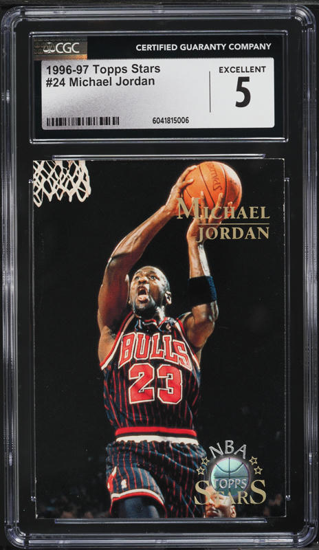 1996 Topps Chrome Michael Jordan #139 PSA 9 MINT on Fanatics