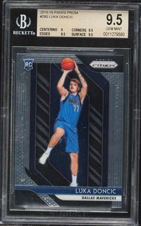 2018 Panini Prizm Mosaic Luka Doncic ROOKIE RC #68 PSA 10 GEM MINT
