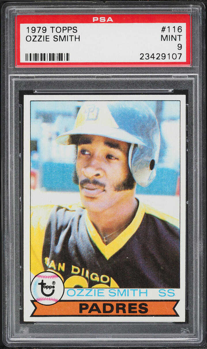 1979 Topps Ozzie Smith ROOKIE #116 PSA 9 MINT