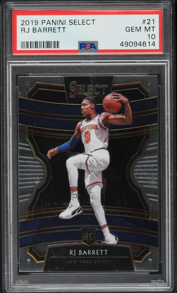 2019 Select Concourse RJ Barrett ROOKIE #21 PSA 10 GEM MINT - Main Image