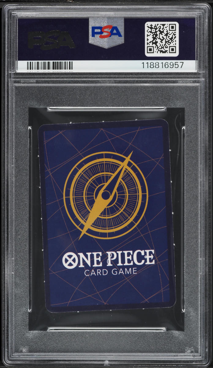 2023 One Piece Japanese Promo Saikyo Jump Mini Nami #OP01-016 PSA 10 GEM MINT