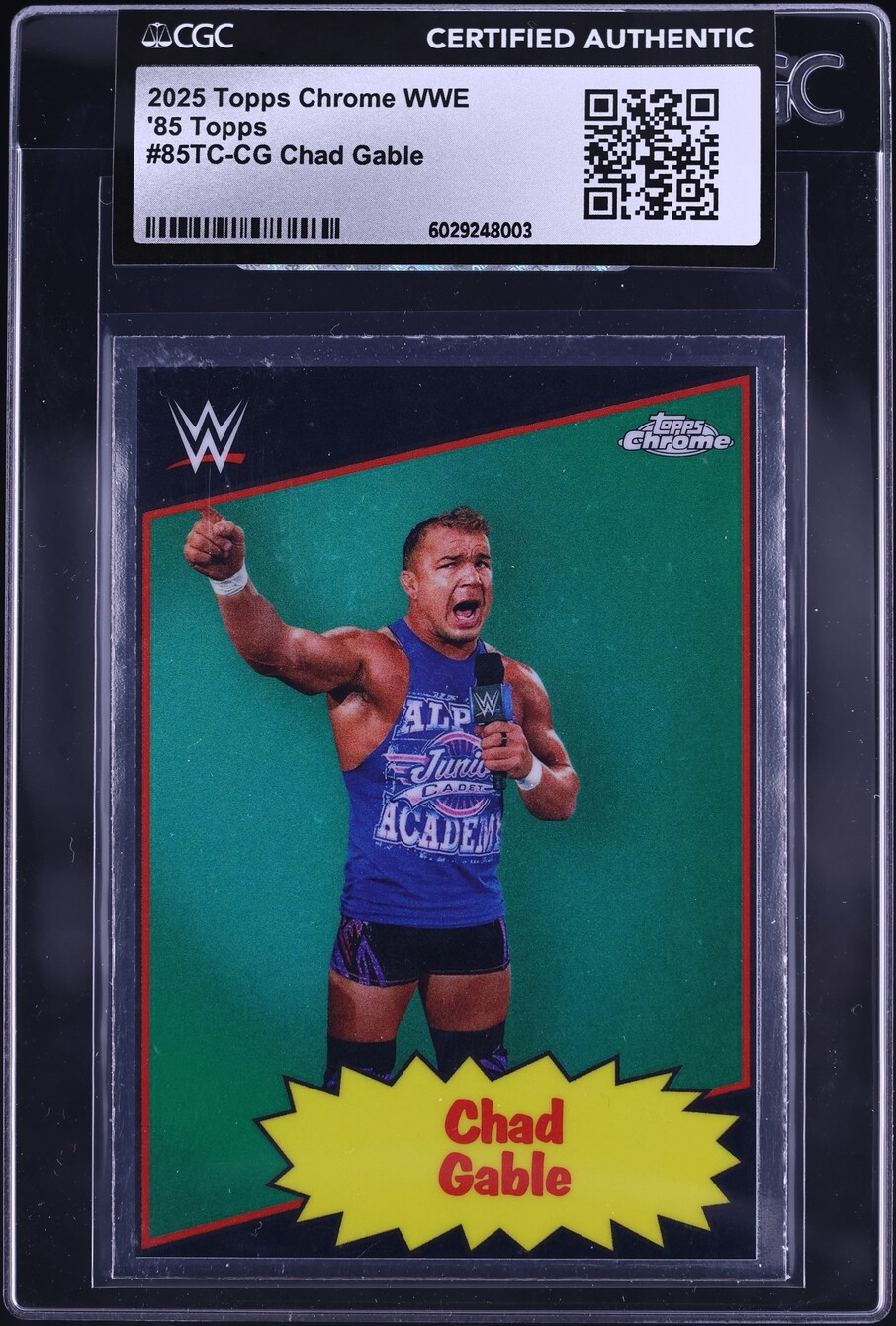 Topps Chrome 2025 2025 Topps Chrome WWE Sapphire Edition