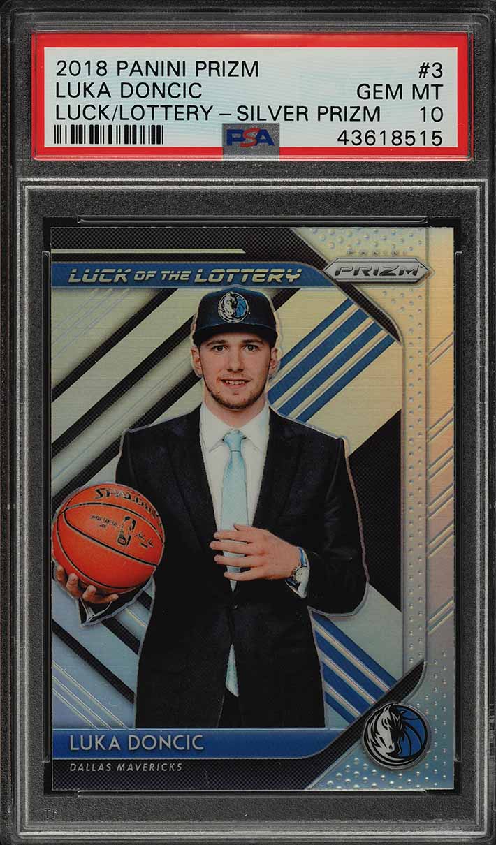 2018-19 Panini Court Kings #117 Luka Doncic RC PSA 10 on Fanatics