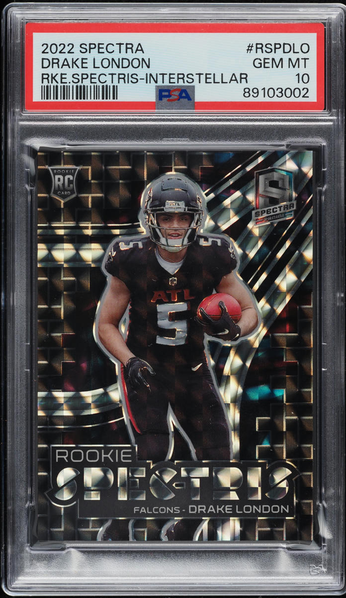2022 Panini Spectra Spectris Interstellar Drake London ROOKIE /50 # ...