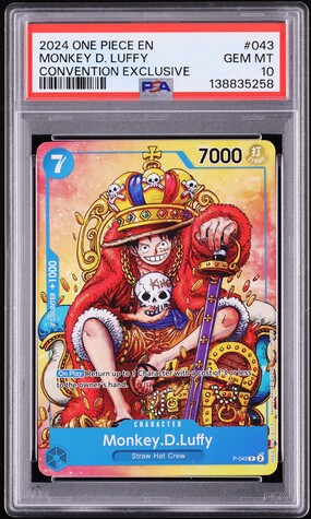 2024 One Piece Japanese Promo Cards Mini-Tin Vol.1 Monkey D. Luffy