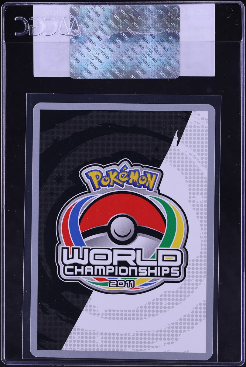 2011 Pokemon World Championships Deck Megazone Yanmega #98 CGC AUTH