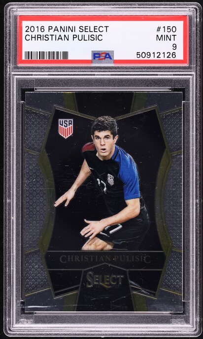 2016 Select Mezzanine Christian Pulisic ROOKIE #150 SGC 10 GEM