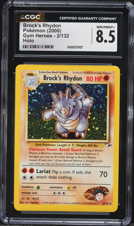 1997 Pokemon Japanese Pocket Monsters Carddass Tentacool #72 CGC