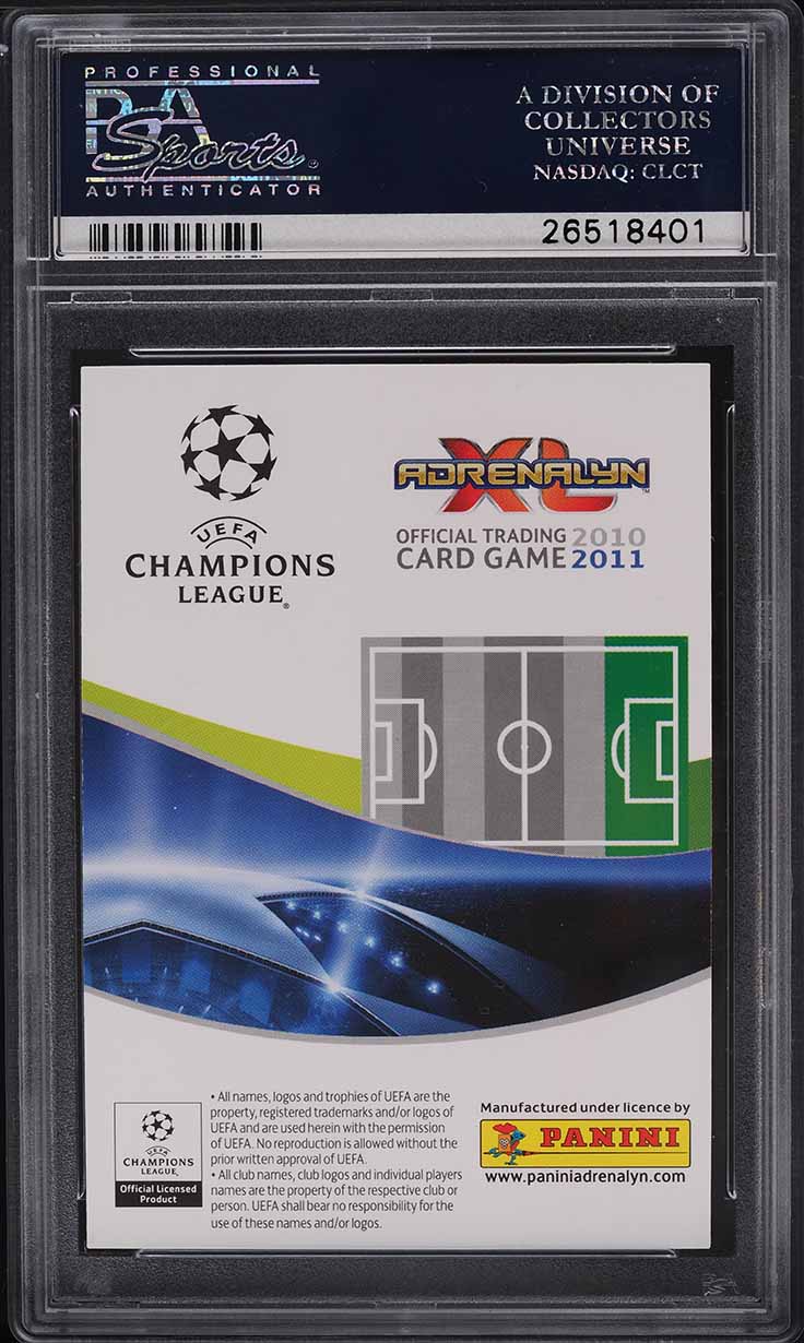 2011 Panini Adrenalyn Xl UEFA Cristiano Ronaldo PSA 10 GEM MINT