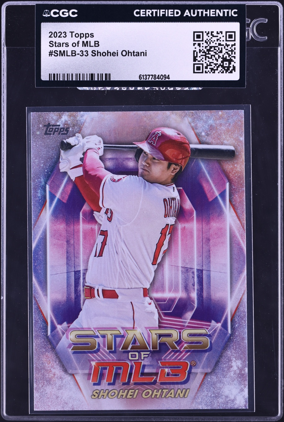 2023 Topps Stars Of MLB Shohei Ohtani #SMLB-33 CGC AUTH