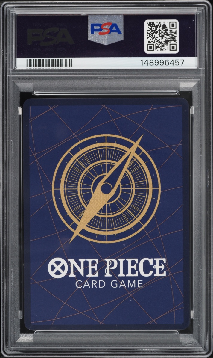 2024 One Piece Japanese Promo PB Storage Box Set Alt Art Nami #ST01-007 PSA 9 MINT