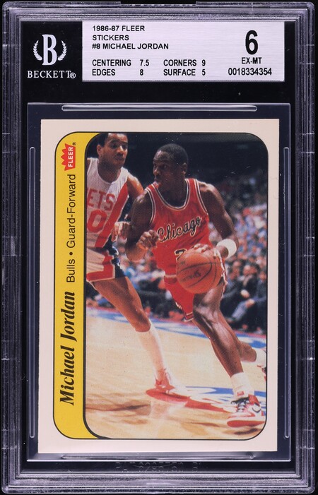 シングルカード PSA 8 1986 Fleer #57 Michael Jordan 61DJmTd2hAL._UF350,350_QL50_.jpg