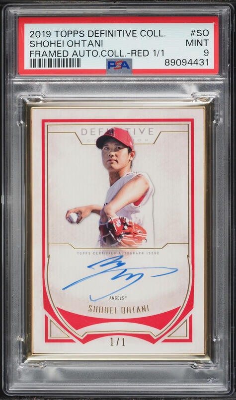 2019 Topps Heritage Chrome Superfractor Shohei Ohtani 1/1 #THC-430