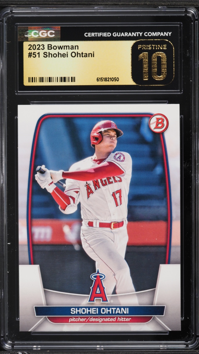 2023 Bowman Shohei Ohtani #51 CGC 10 PRISTINE
