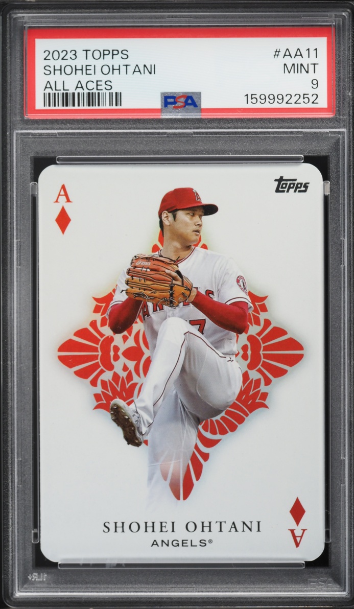 2023 Topps All Aces Shohei Ohtani #AA-11 PSA 9 MINT